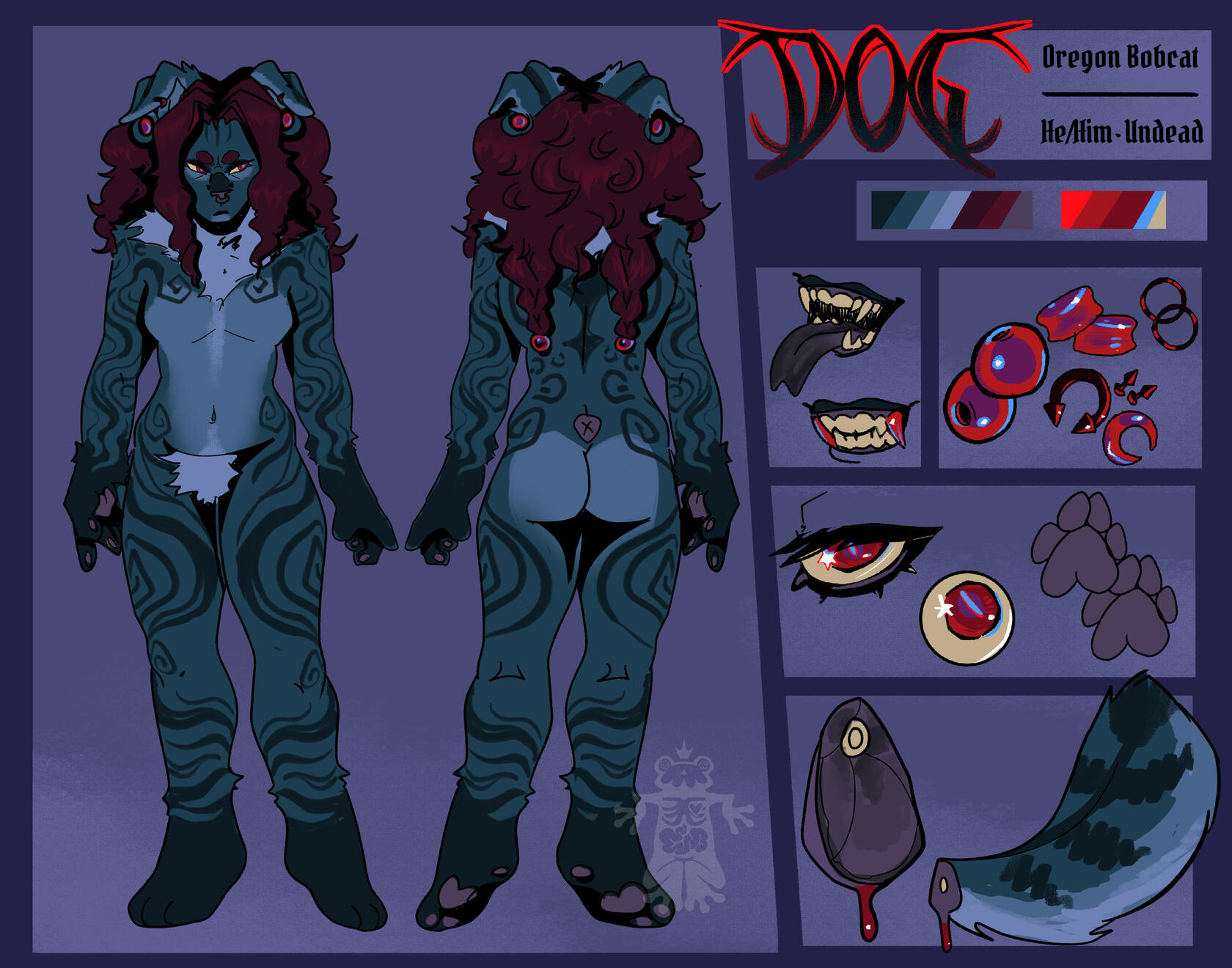 Dog Reference Sheet